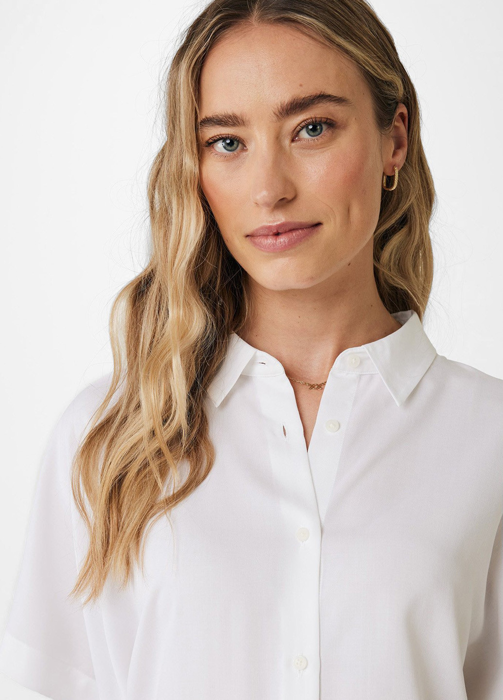 Белая блуза Mexx