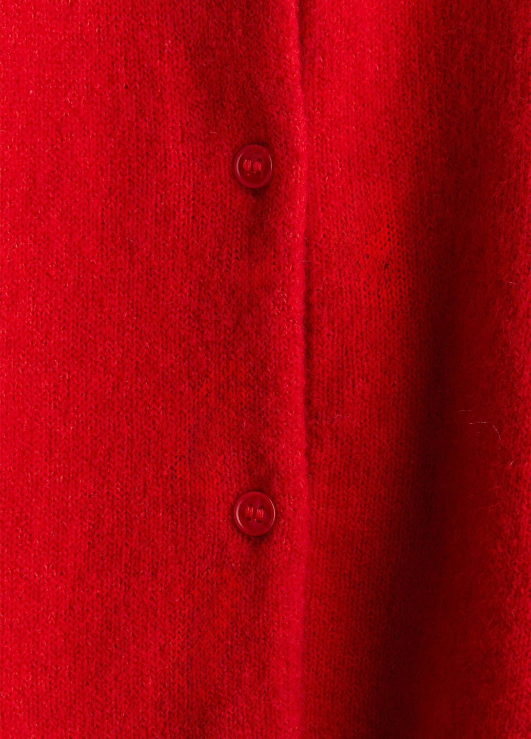 Красный демисезонный кардиган H&M