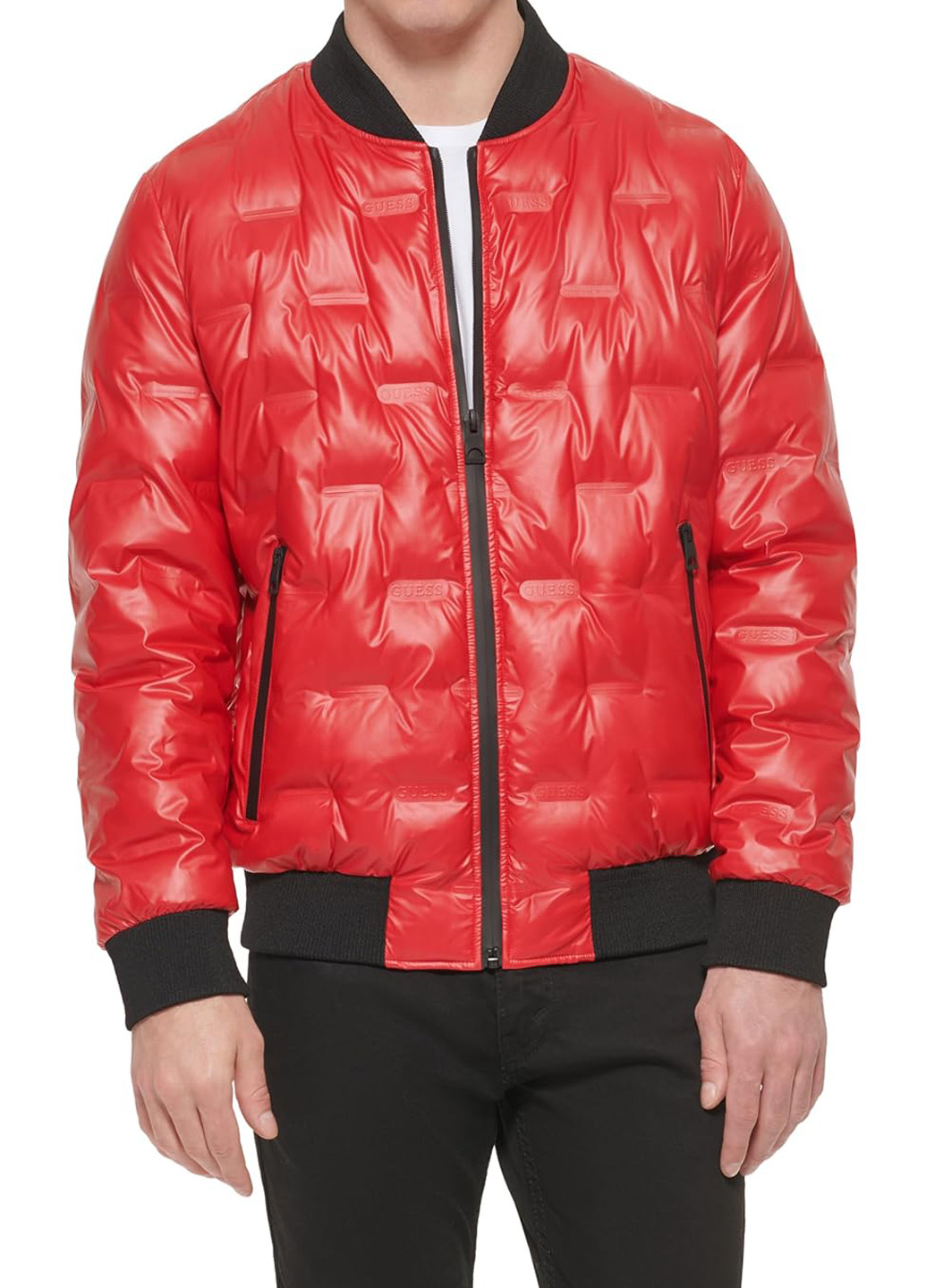 Бомбер Guess на молнии (309067881)