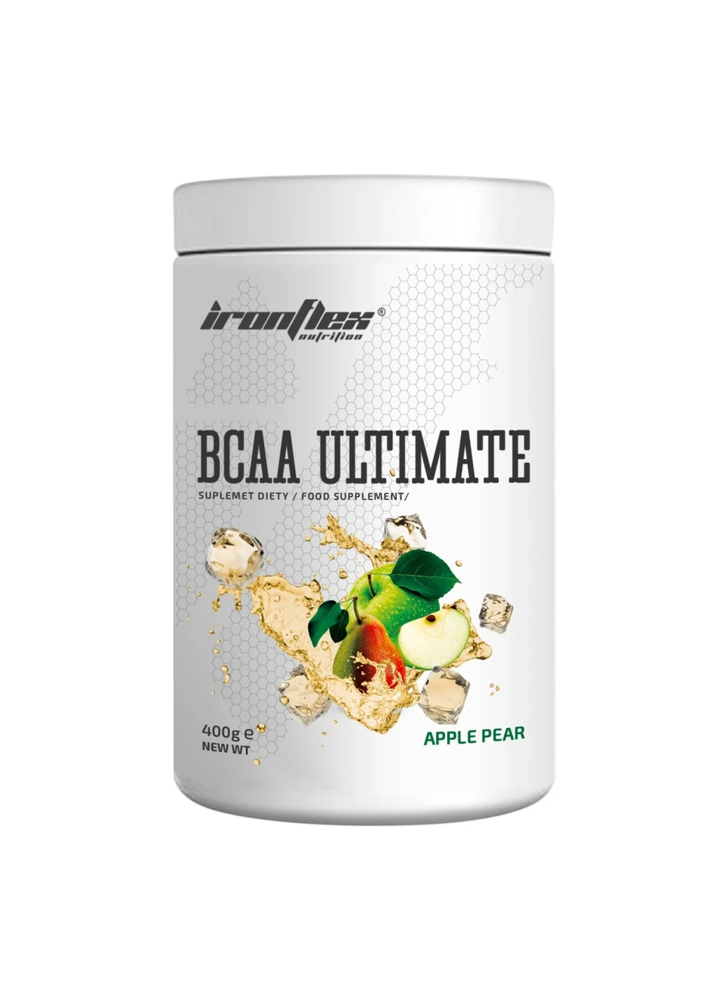 БЦАА BCAA Ultimate 400 грамм Клубника-малина Iron Flex (255363205)