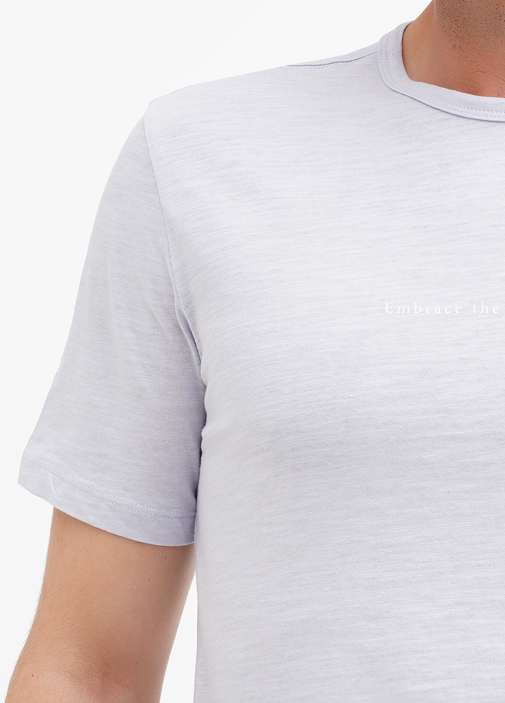 Светло-голубая футболка H&M