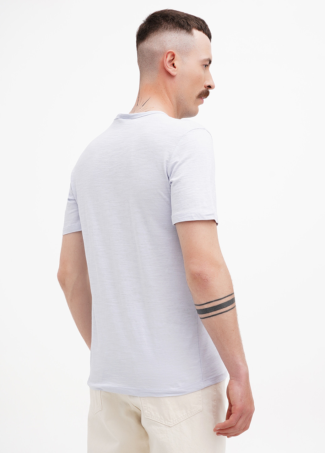 Светло-голубая футболка H&M