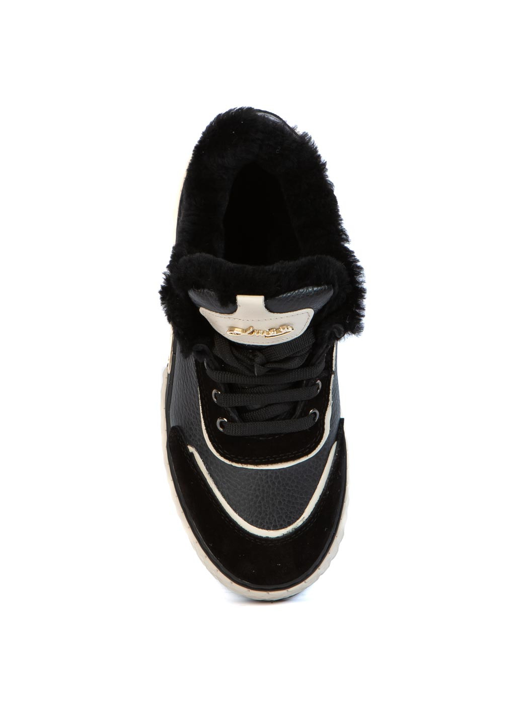 Кроссовки Evromoda чёрные зима (314814846)