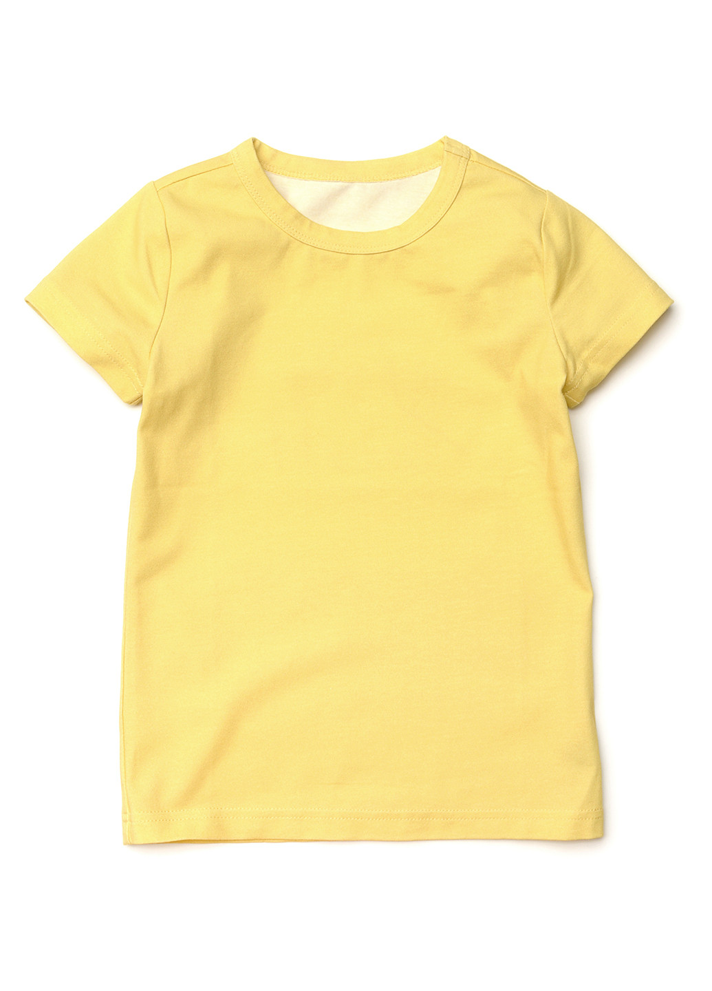 Желтая летняя футболка с коротким рукавом Do-Re-Mi