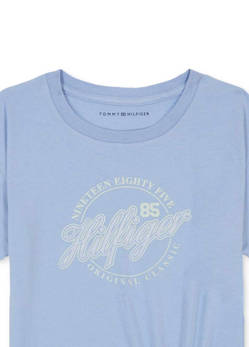 Блакитна літня футболка Tommy Hilfiger