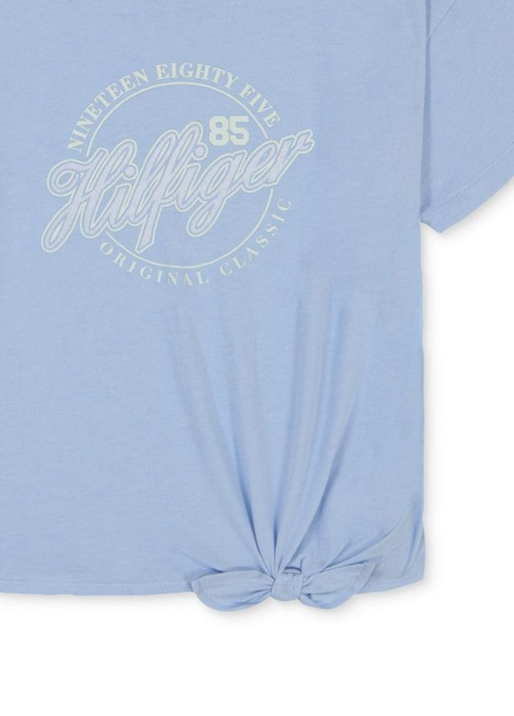 Блакитна літня футболка Tommy Hilfiger
