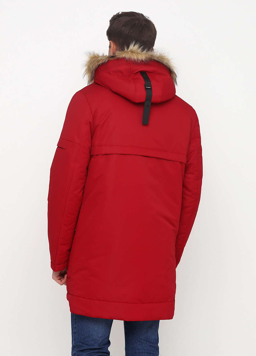 Темно-красная зимняя куртка Danstar