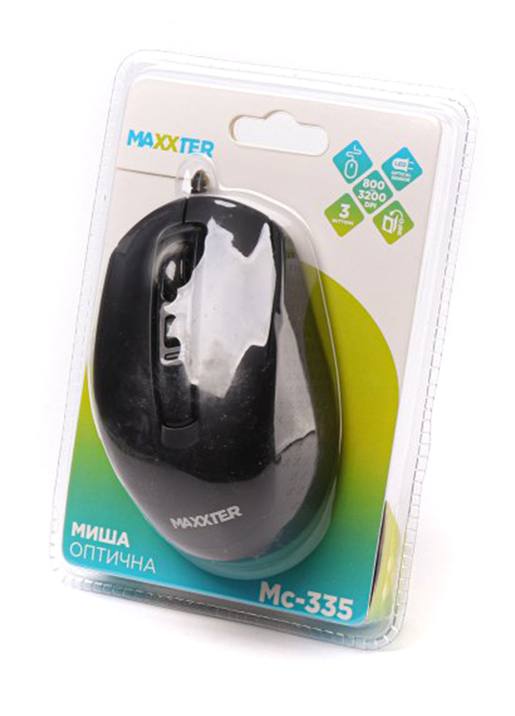 Мышь оптическая Maxxter mc-335 (138100197)