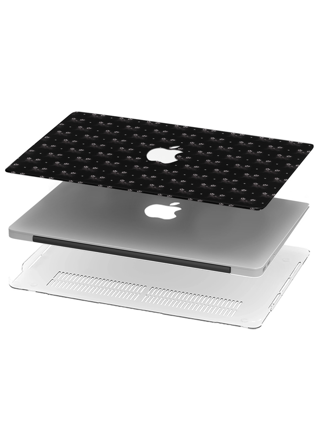 Чохол пластиковий для Apple MacBook Air 11 A1465 / A1370 Паттерн з котами (Cat Pattern) (6349-2448) MobiPrint (218857789)