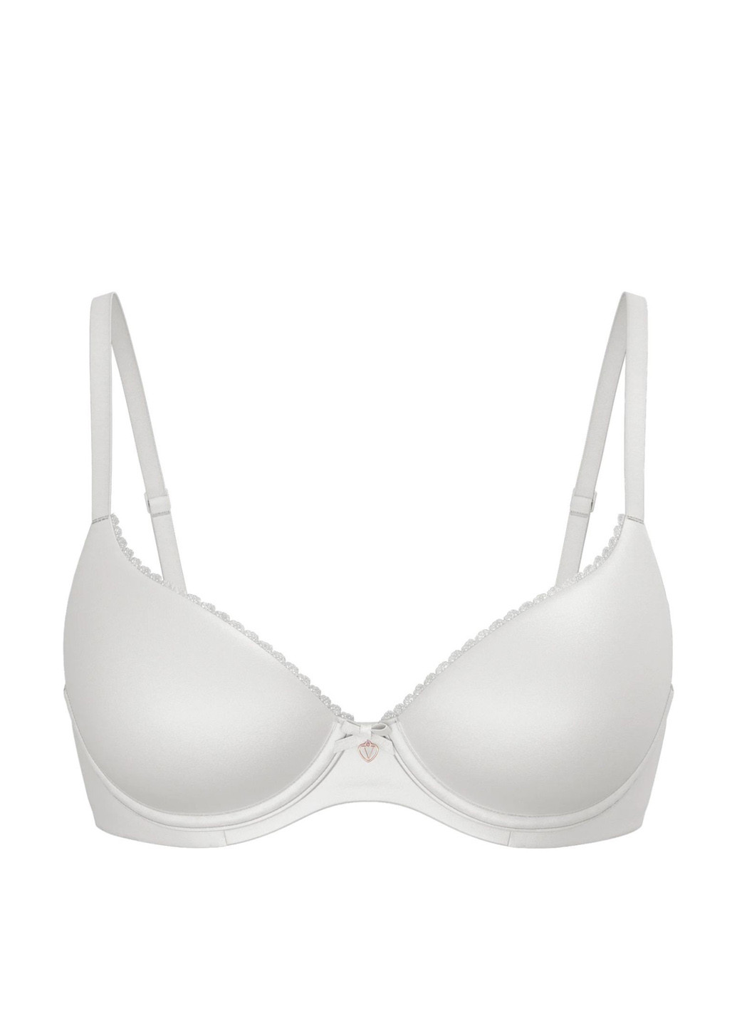 Сірий демісезонний комплект (бюстгальтер, трусики) Victoria's Secret