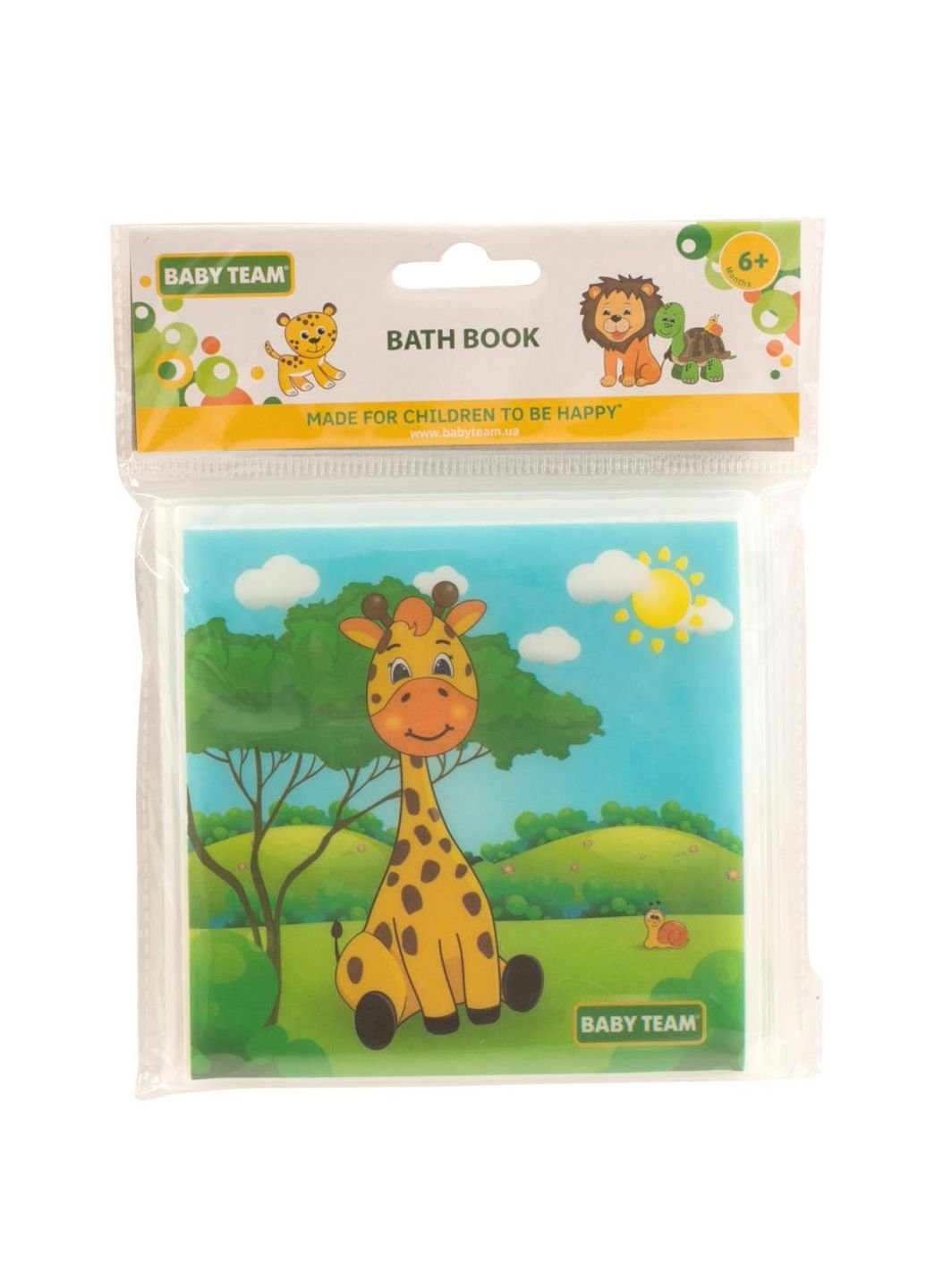 Игрушка для ванной Игрушка-книжка (8742) Baby Team (254071723)
