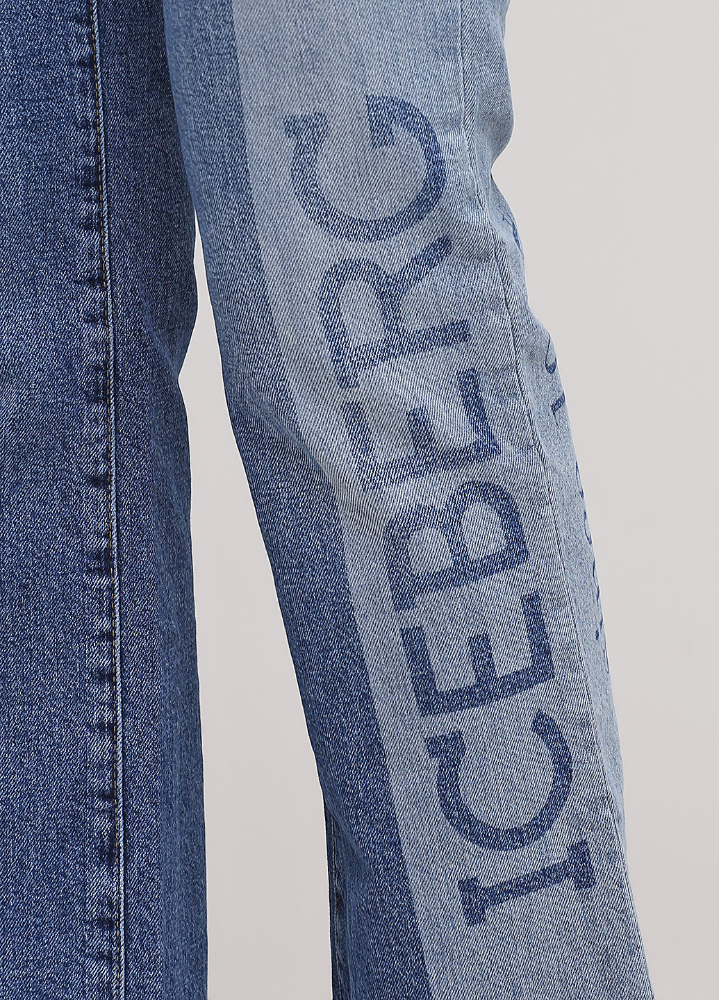 Джинси Iceberg кльош логотипи комбіновані джинсові бавовна