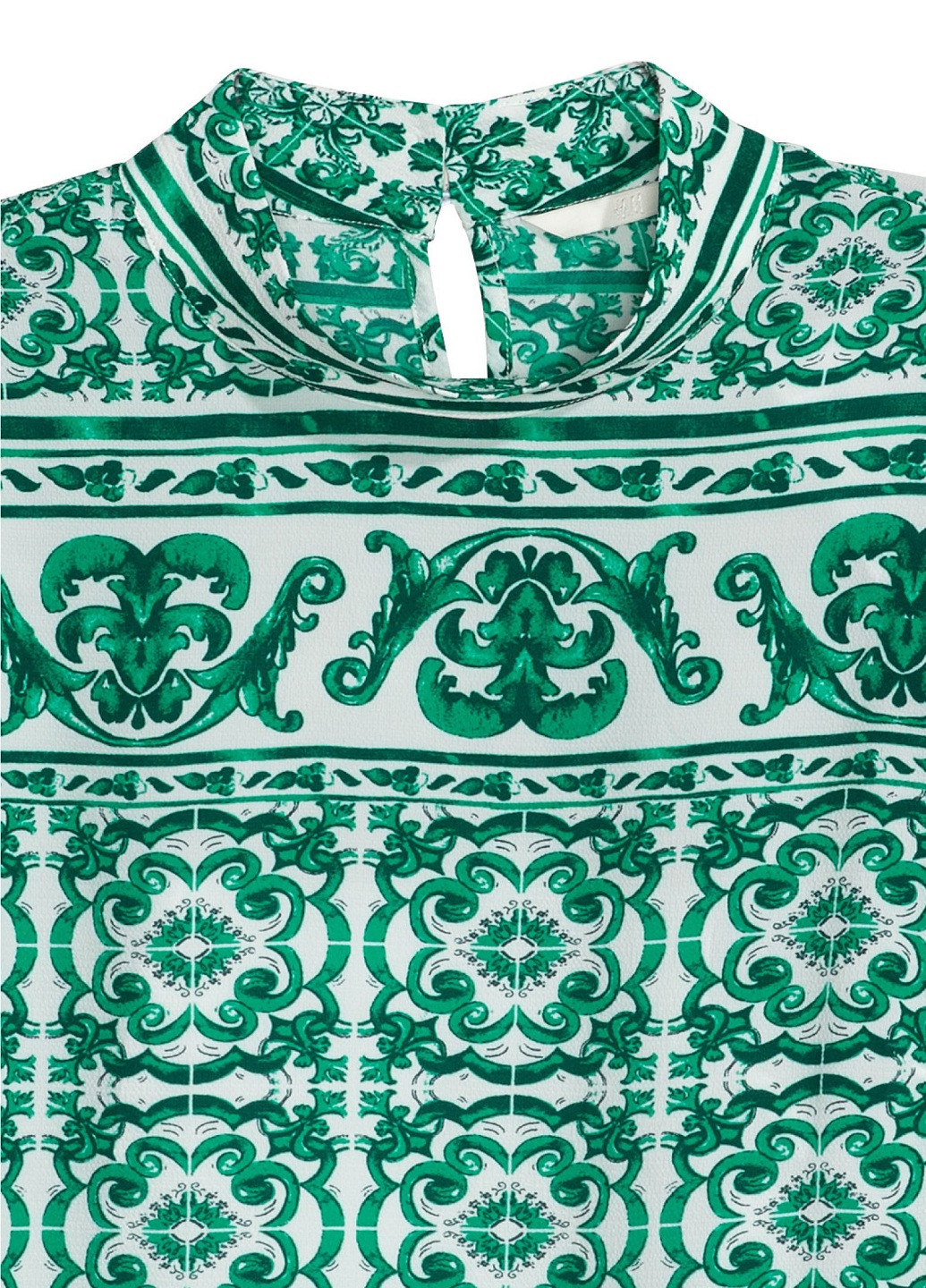 Зеленая демисезонная блуза H&M
