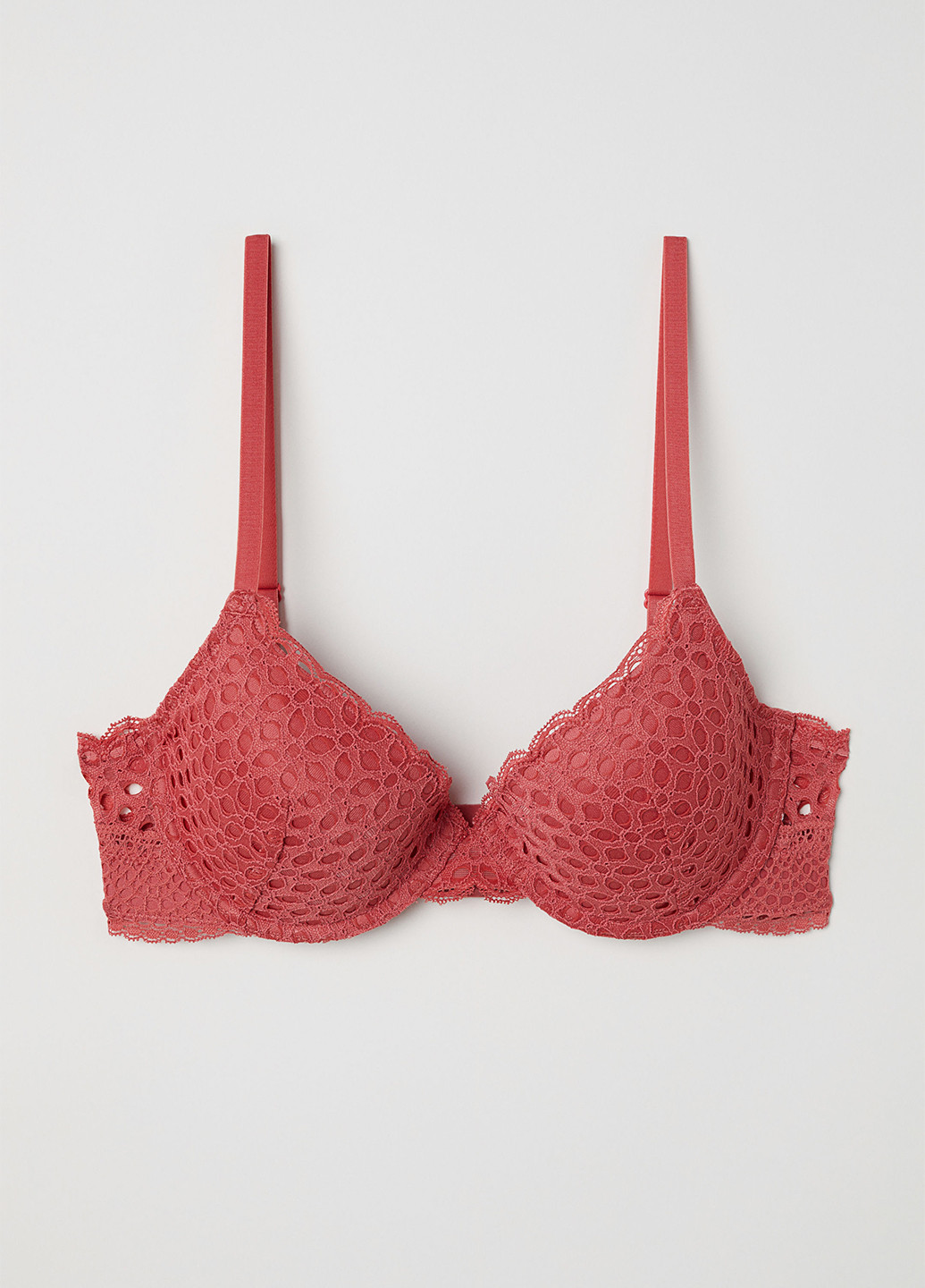 Темно-розовый бюстгальтер,блідо-рожевий, H&M