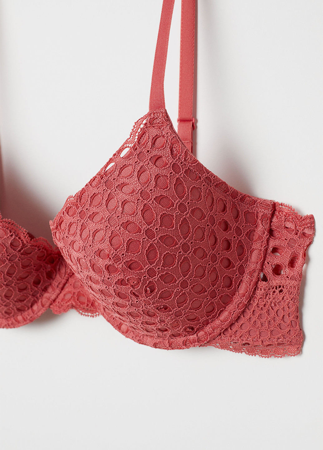 Темно-розовый бюстгальтер,блідо-рожевий, H&M