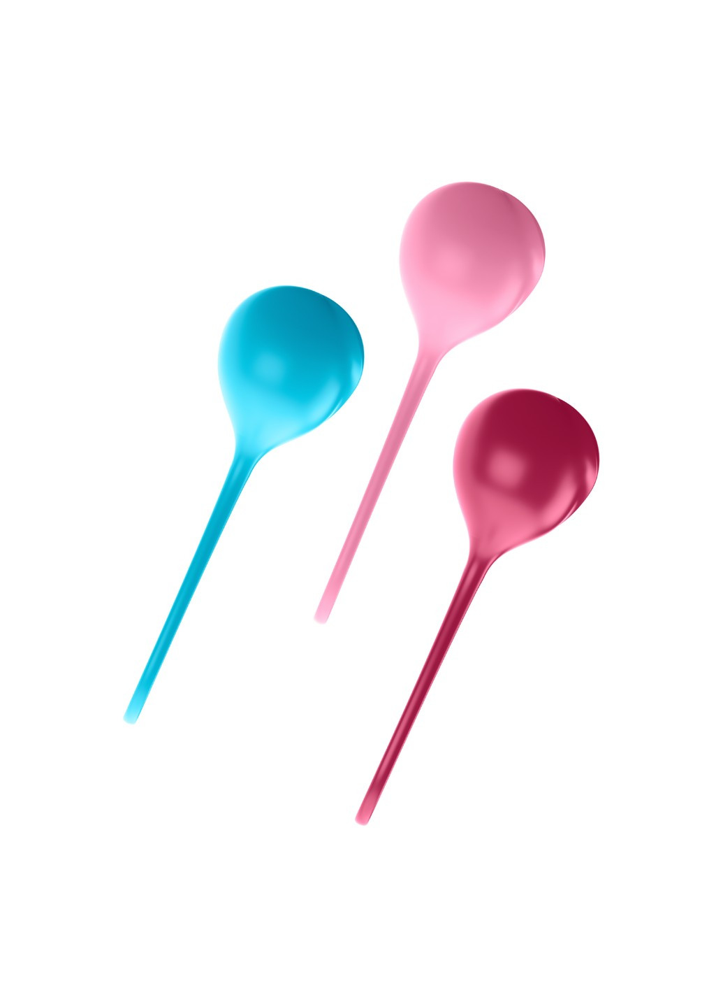 Вагинальные шарики, набор 3 шт Strengthening Balls 62-82-98гр (Германия) Satisfyer (253910135)