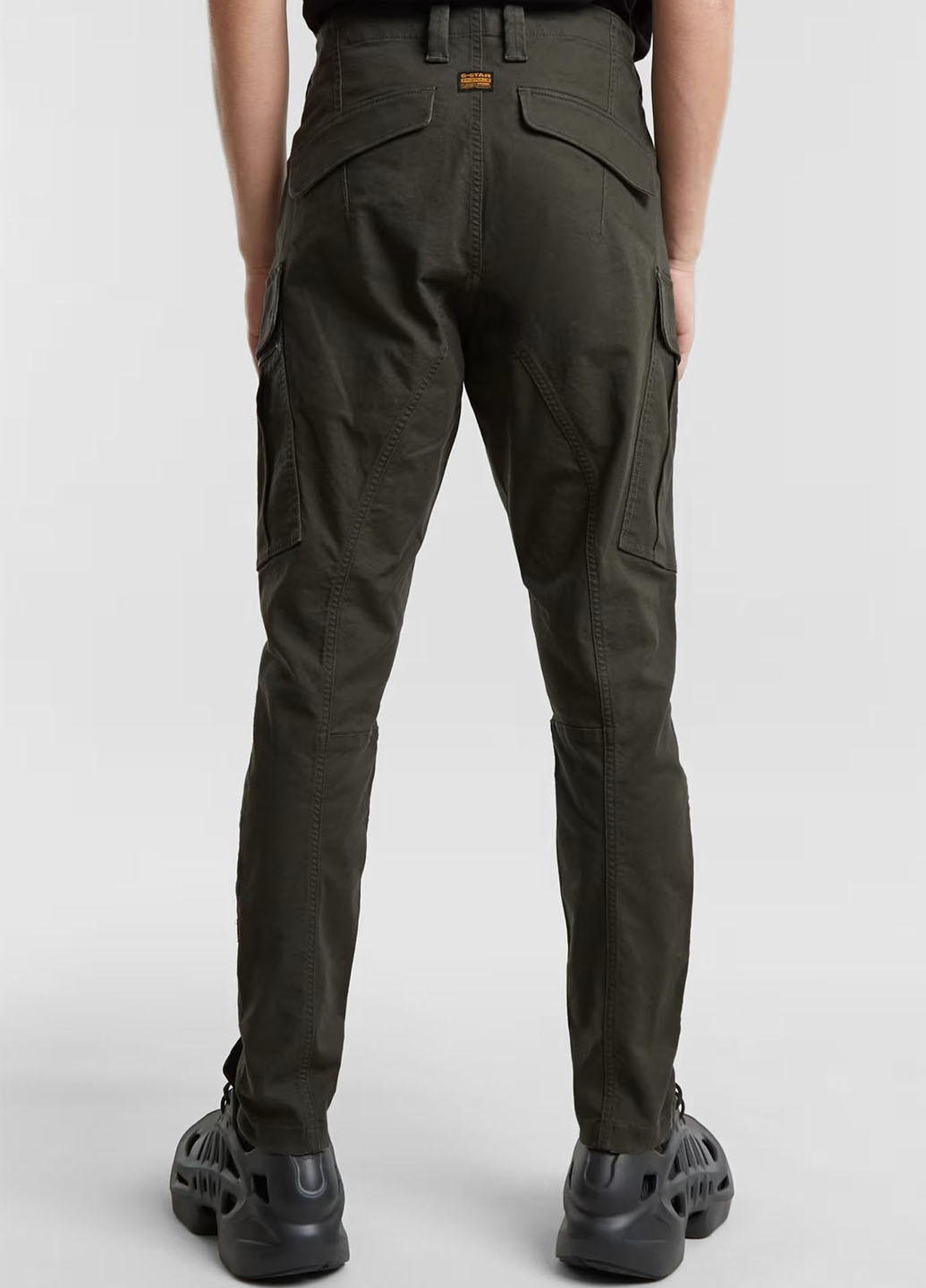 Серые кэжуал демисезонные карго брюки G-Star Raw