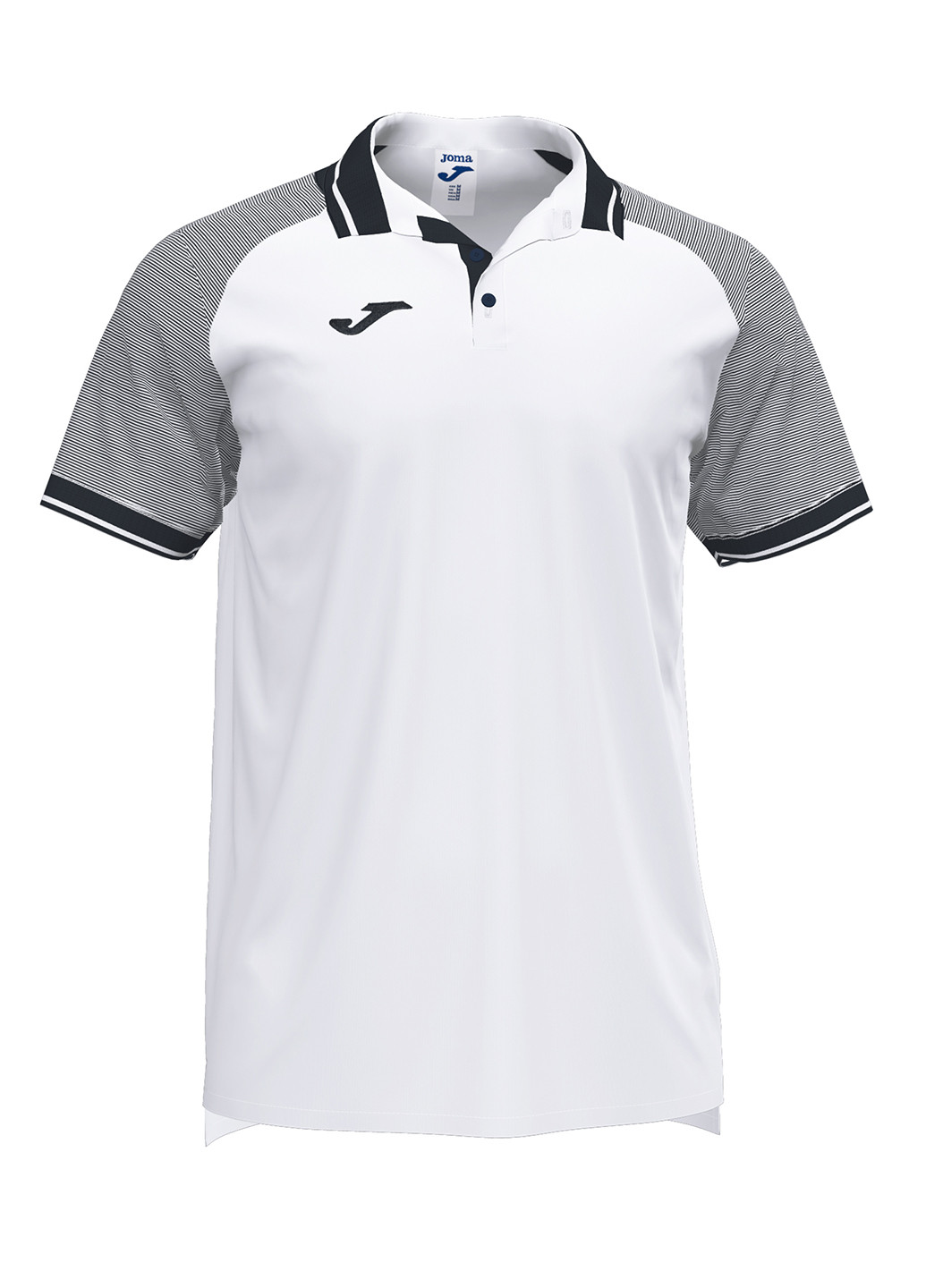 Белая футболка-поло для мужчин Joma с логотипом