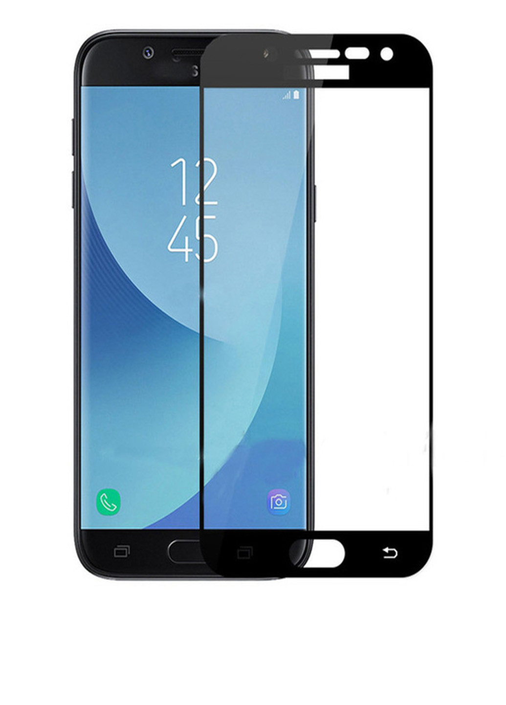 Захисне скло з рамкою для Samsung j2 2018 black CAA (96875273)