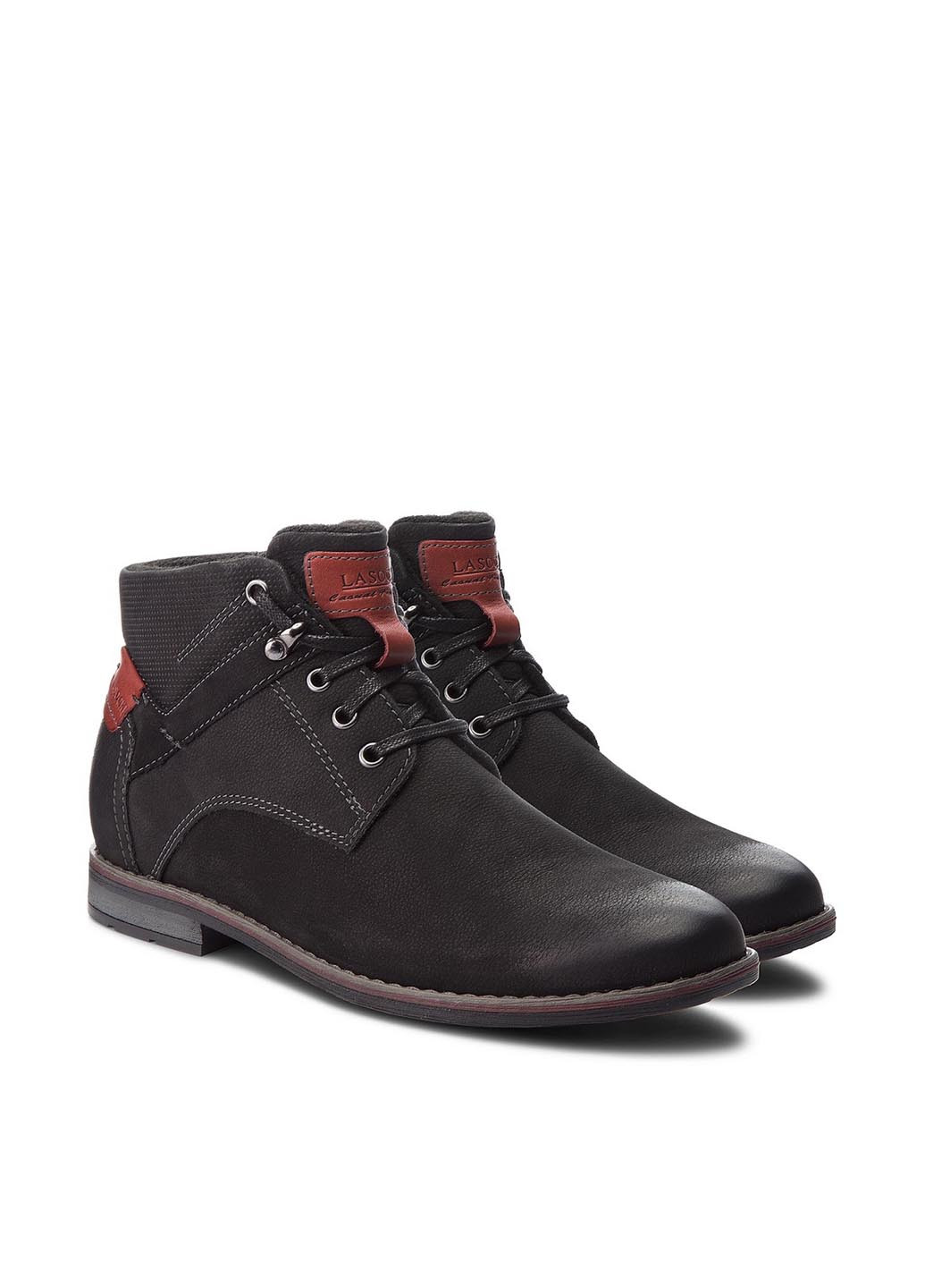 Черные осенние черевики lasocki for men mb-kurt-01 Lasocki for men