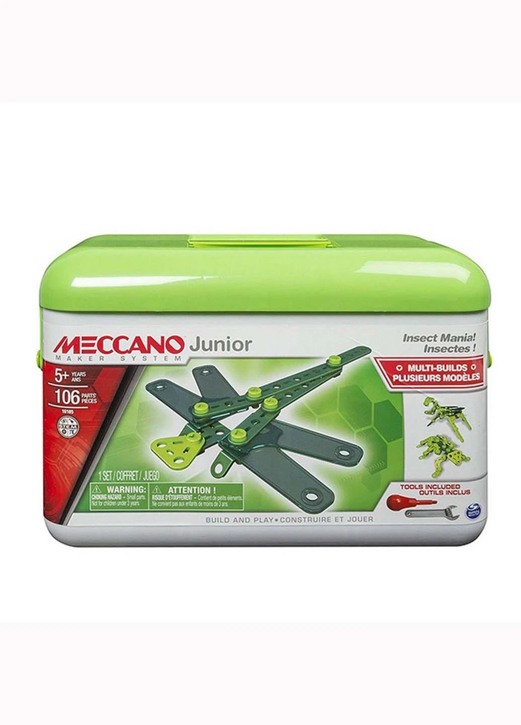 Конструктор Meccano Насекомые 106 элементов (207383191)