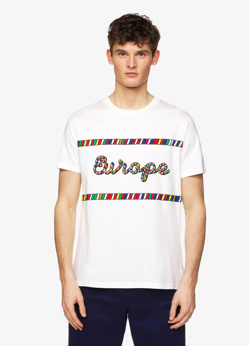 Комбінована футболка United Colors of Benetton