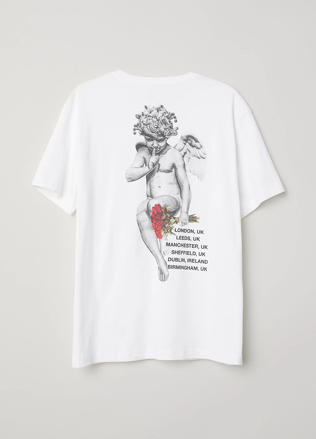 Біла футболка H&M