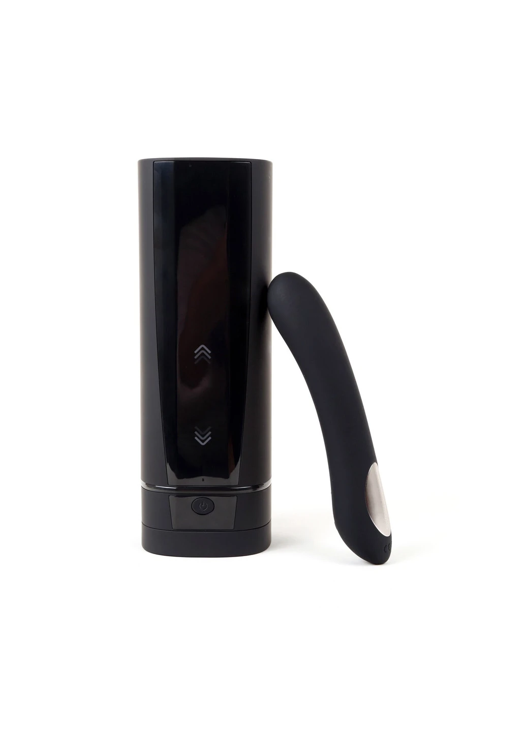Інтерактивний набір мастурбатор + стимулятор точки G Onyx + and Pearl 2 Couple Set Black Kiiroo (252297599)