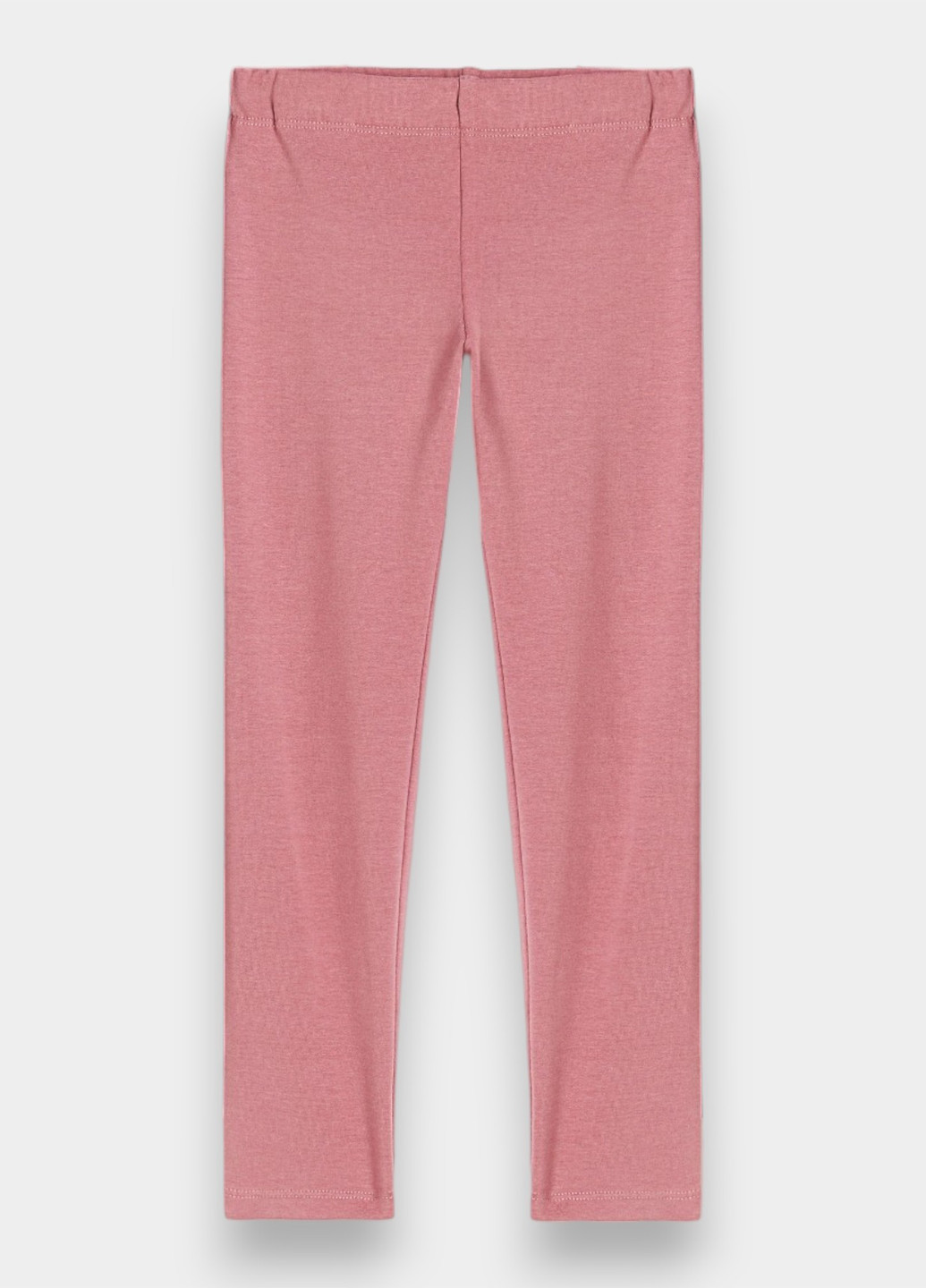 Розовые демисезонные леггинсы H&M