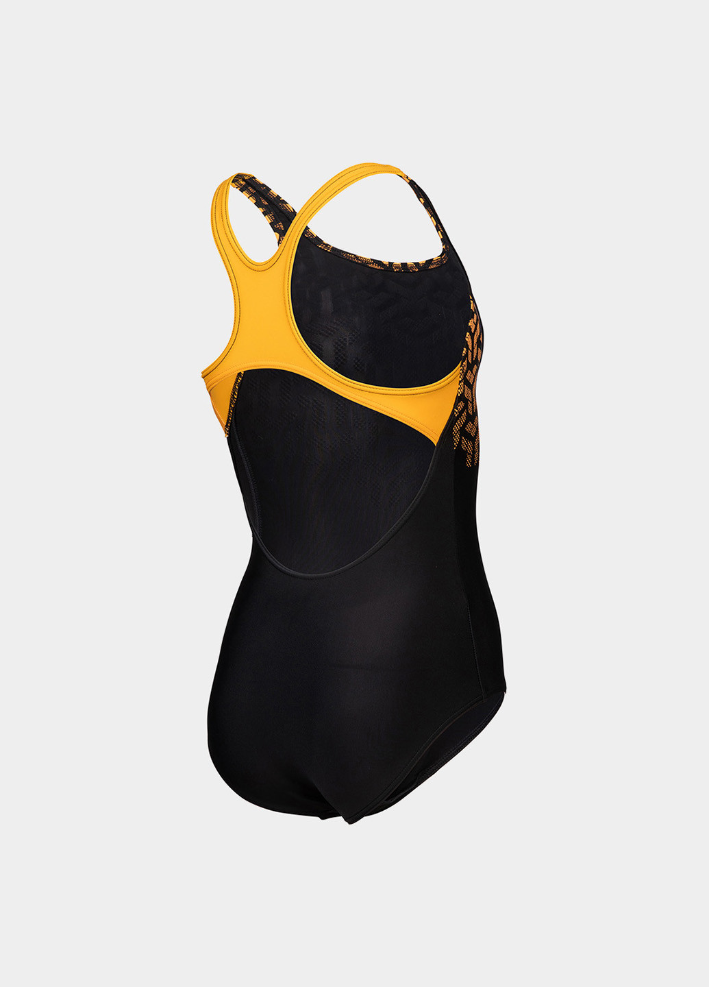 Чорний демісезонний купальник суцільний, танк Arena KIKKO V SWIMSUIT SWIM PRO BACK