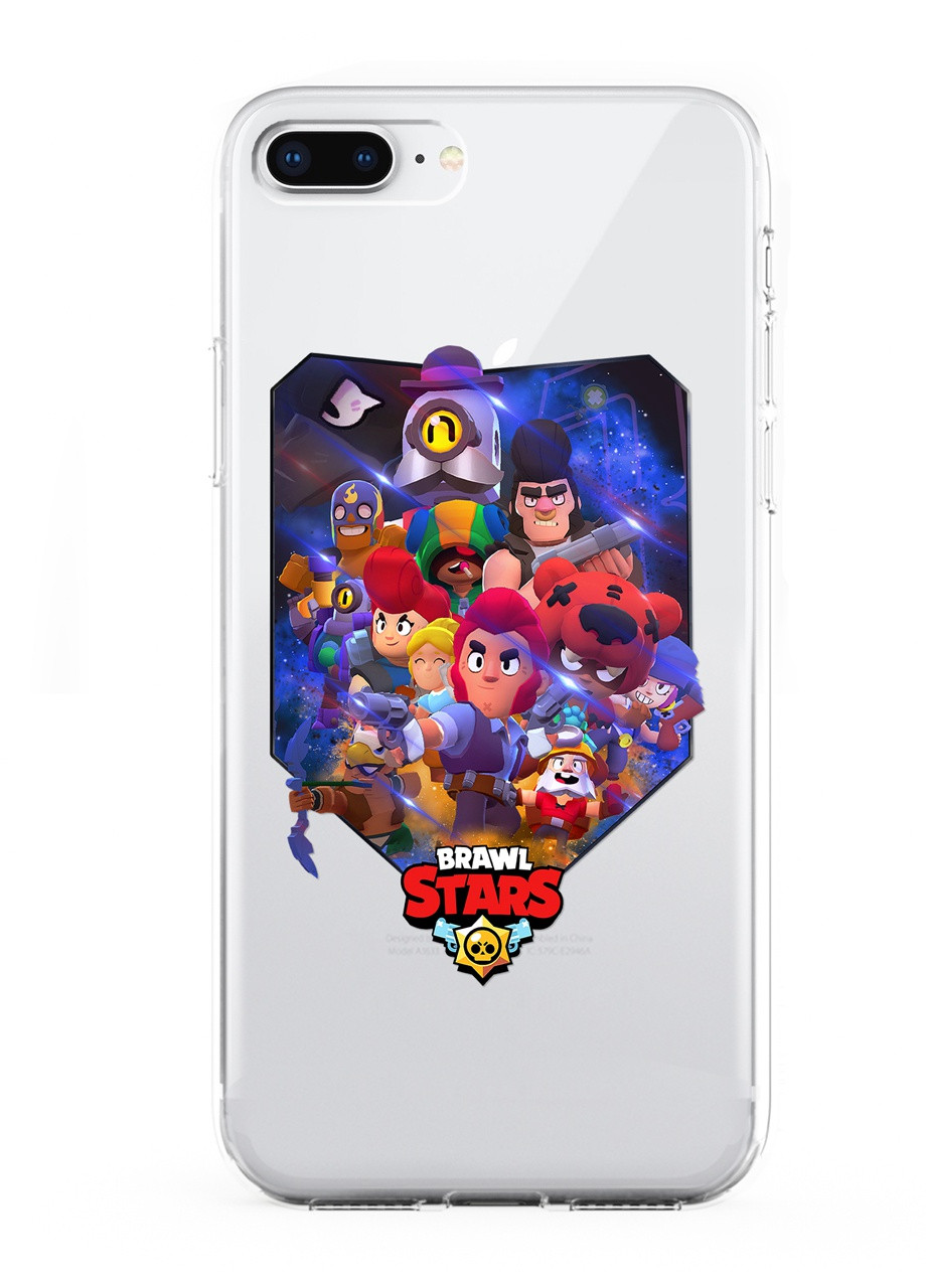 Чохол силіконовий Apple Iphone 7 plus Бравл Старс (Brawl Stars) (17364-1003) MobiPrint (219284505)
