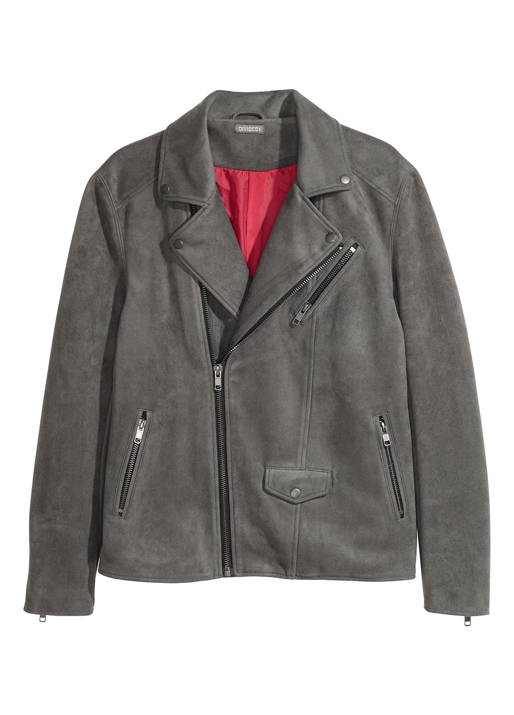 Серая демисезонная куртка H&M