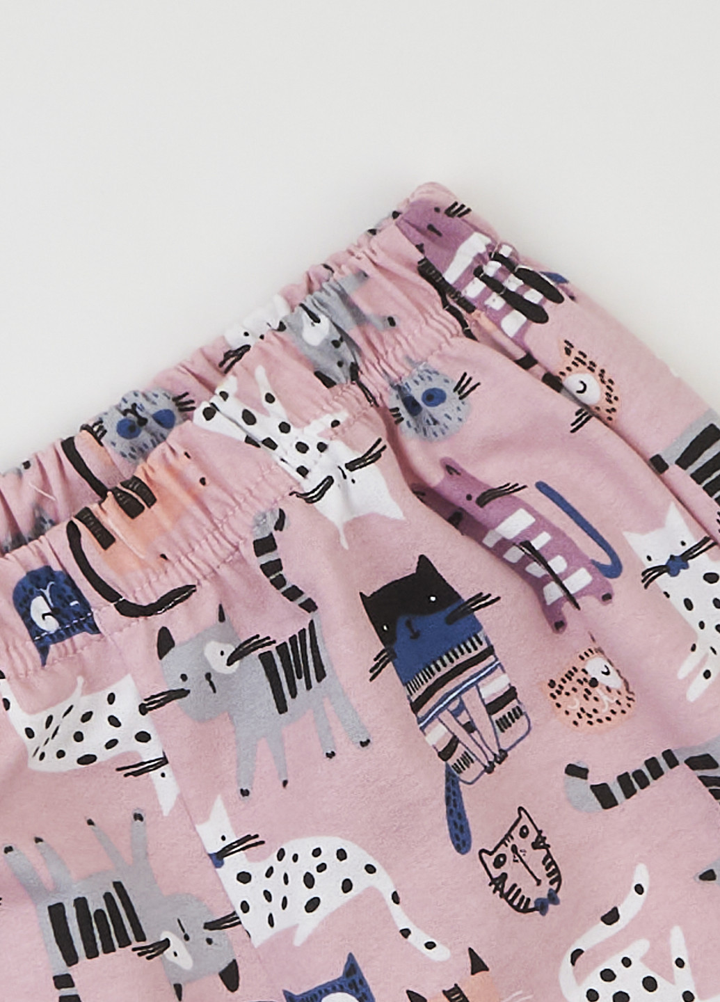 Розовая зимняя пижама (свитшот, брюки) dexter's