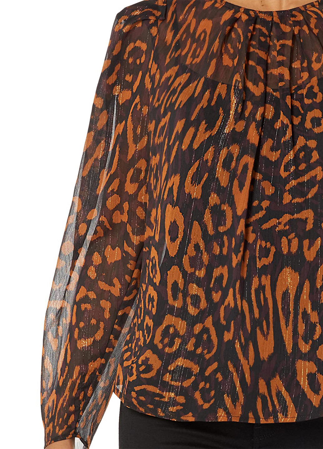 Чорна блуза DKNY