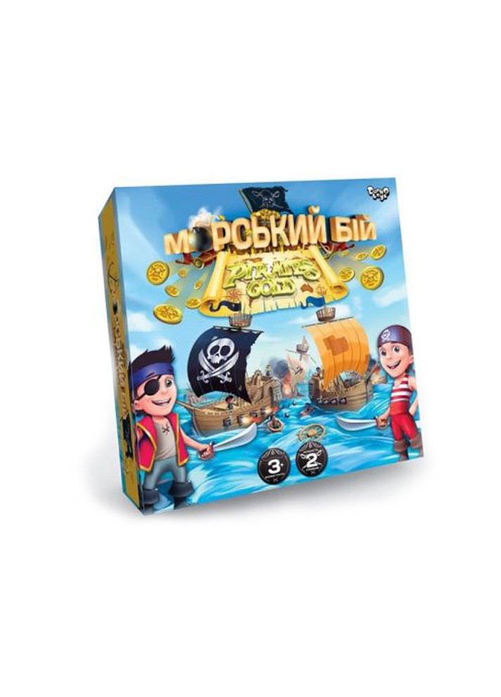 Гра "Морський бій. Pirates Gold" Danko Toys (255678807)