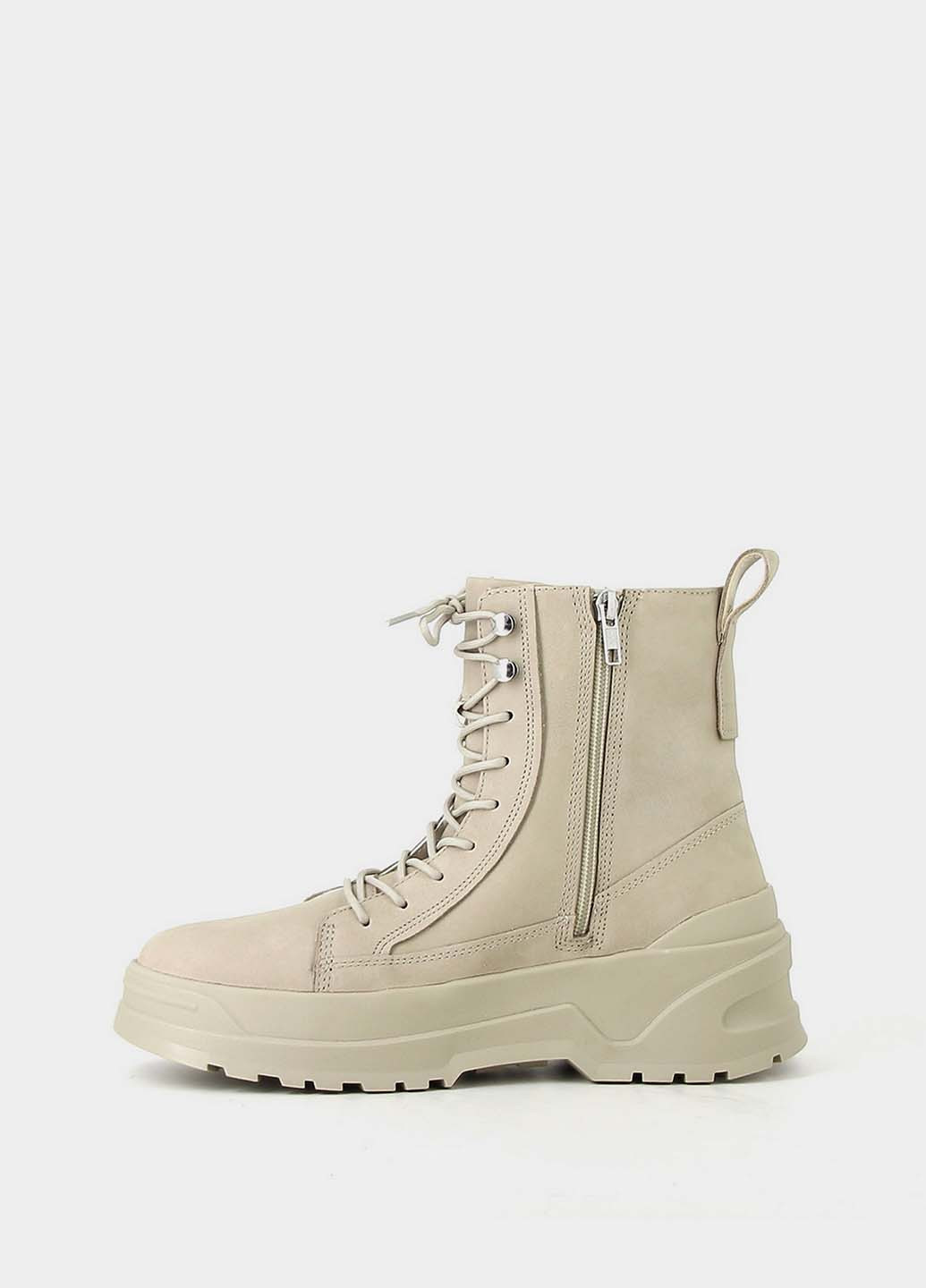 Осенние ботинки Vagabond с логотипом, с тиснением, со шнуровкой