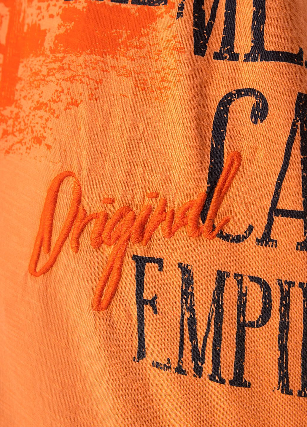 Оранжевая футболка Camp David