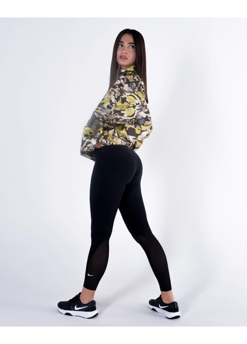 Зелена літня куртка w nsw wvn aop jkt p&g Nike