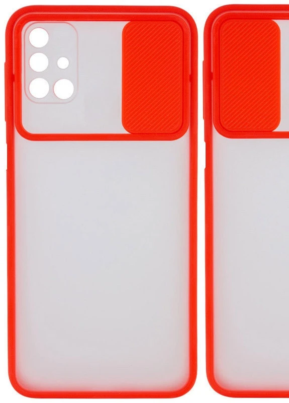 Чехол Camshield mate TPU со шторкой для камеры для Samsung Galaxy M51 Красный (is_00000038870_3) Epik (238480332)