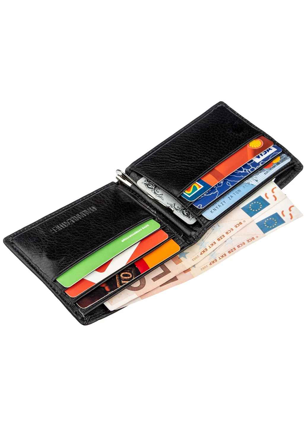 Чоловік шкіряний гаманець 10,5х8,5 см st leather (229460799)