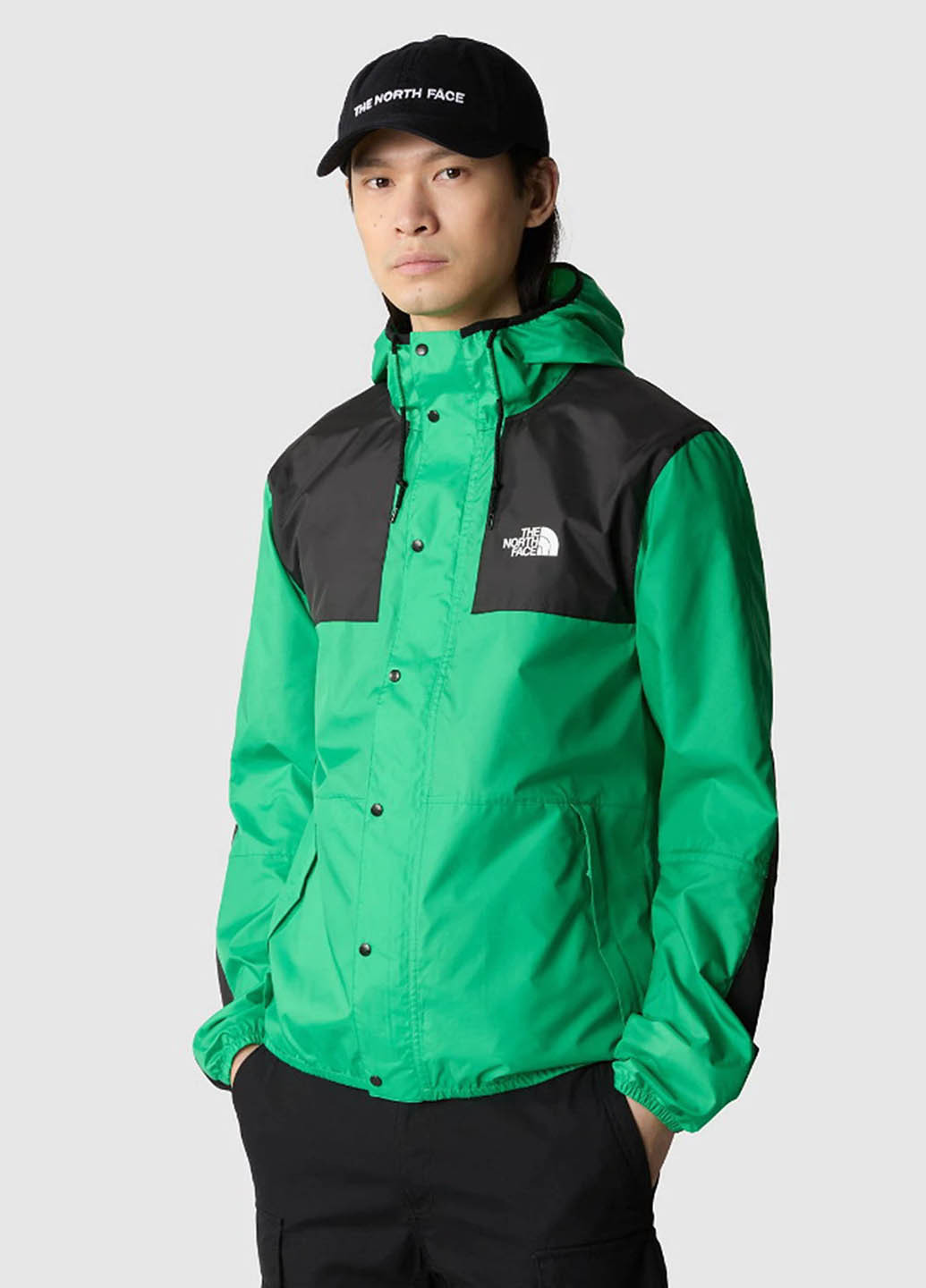Зелена демісезонна вітровка The North Face