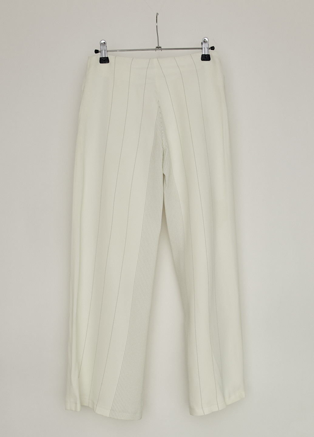 Белые кэжуал демисезонные клеш брюки Pierre Cardin