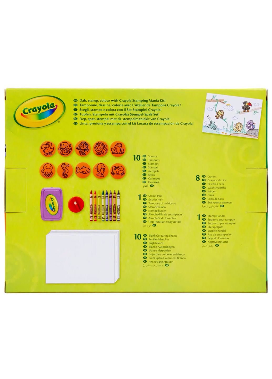 Набор для творчества Штампомания (256275.006) Crayola (254072292)