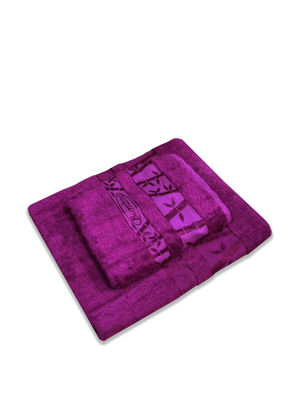 No Brand полотенце, 50х90 см рисунок пурпурный производство - Турция