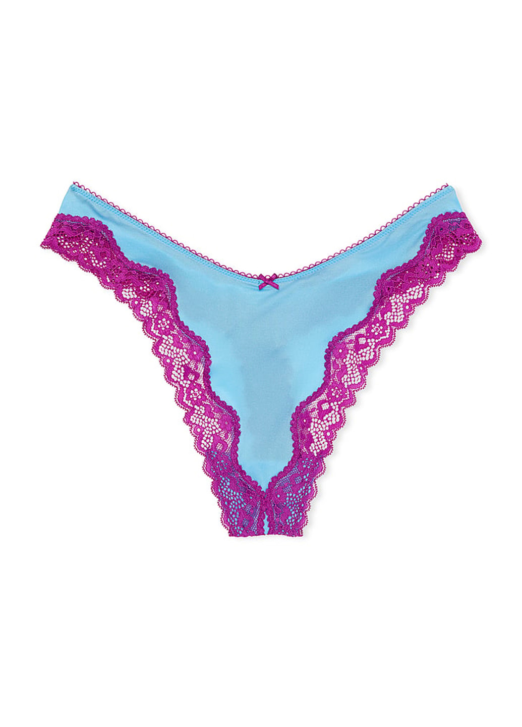 Голубой демисезонный комплект (бюстгальтер, трусики) Victoria's Secret