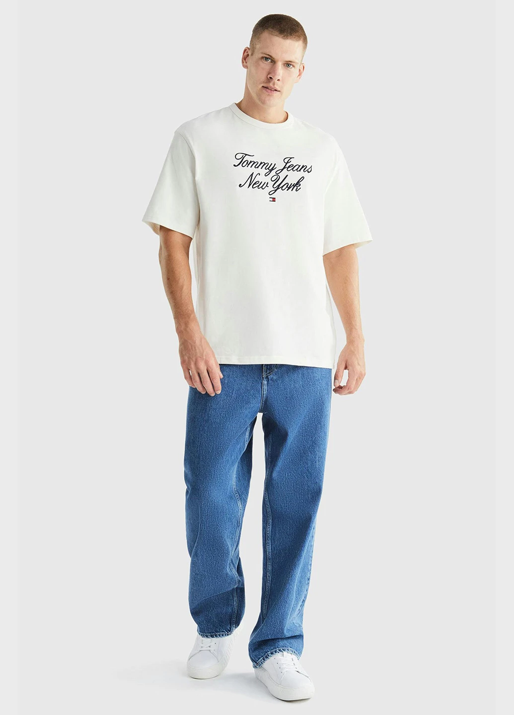 Бежева футболка Tommy Jeans