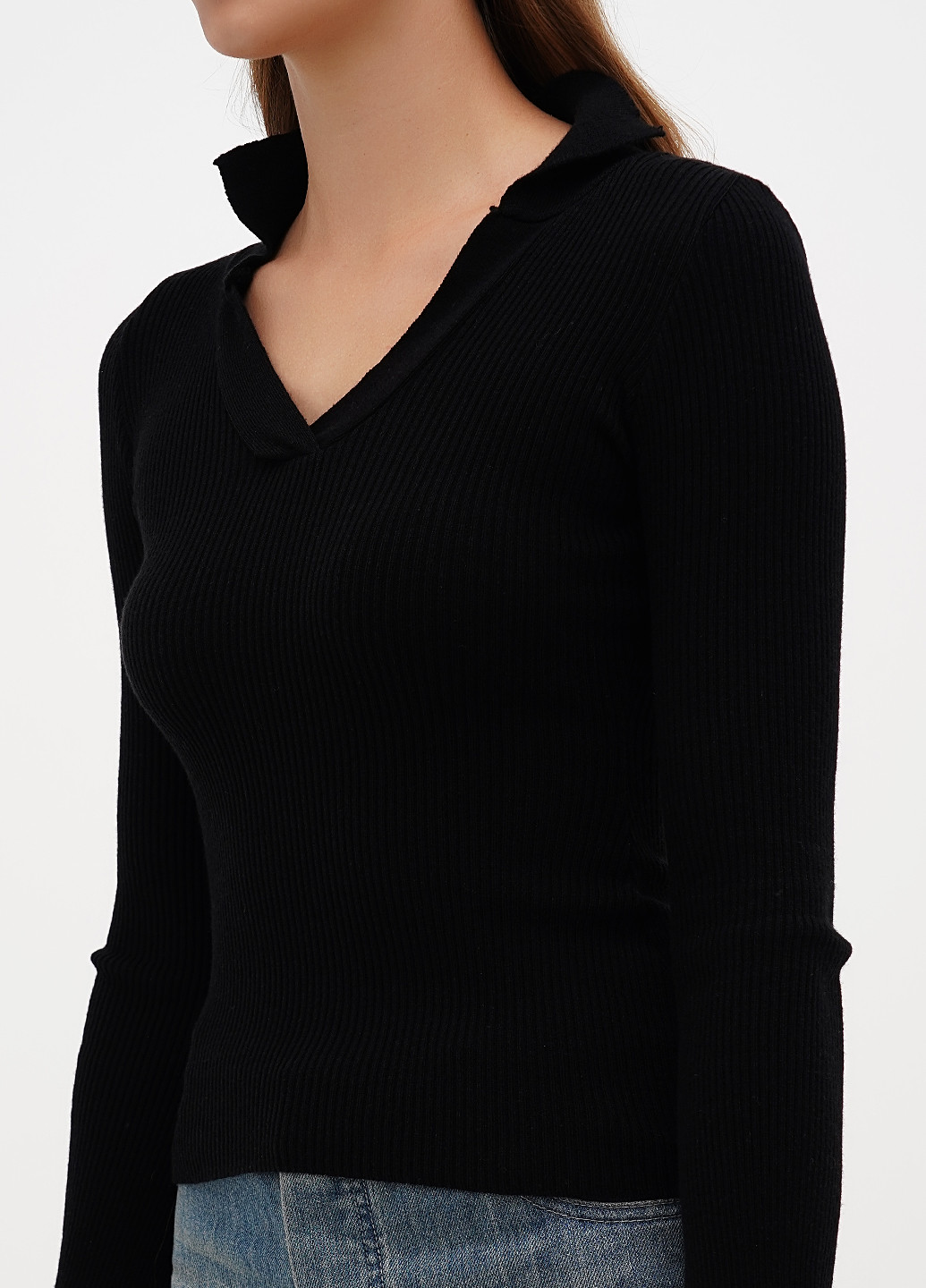 Чорний демісезонний светр Boohoo