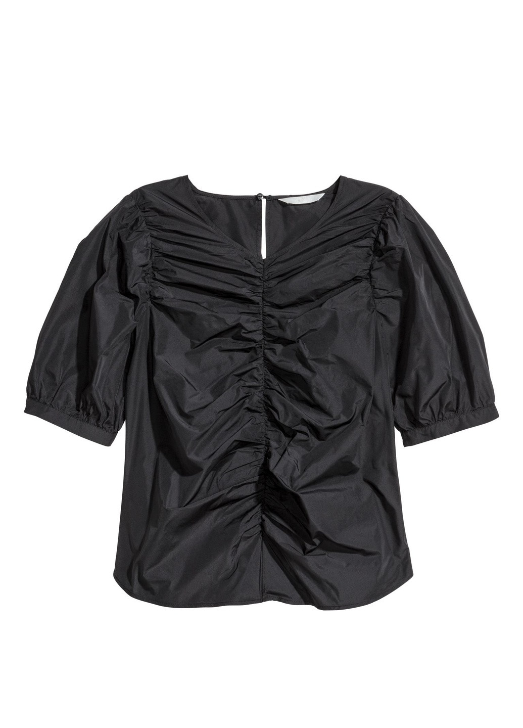 Чёрная блуза H&M