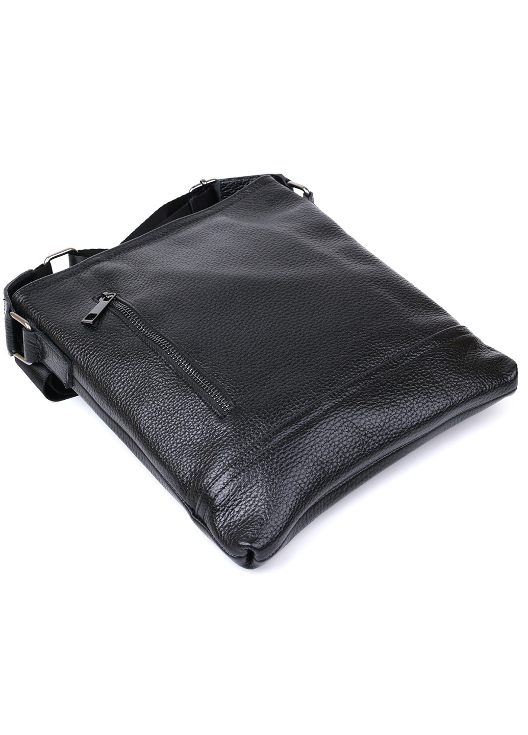 Чоловіча шкіряна сумка через плече 24х26 см Shvigel (253490400)