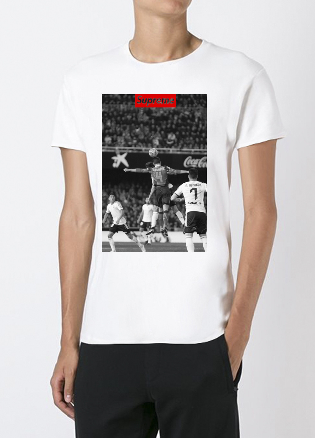 Біла футболка YAPPI